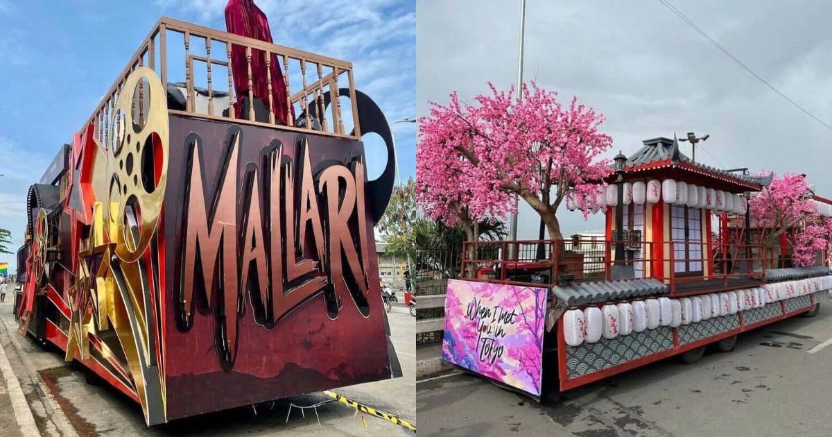 LOOK: The stunning floats of the official entries for the 2023 Metro